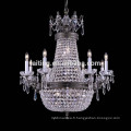 Lustre d&#39;église de bougie de style américain en cristal de haute qualité traditionnelle allumant 62048